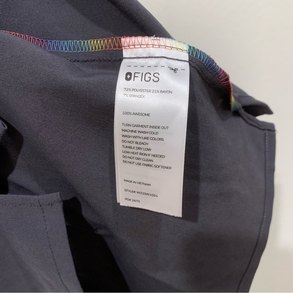 Figs Pride Catarina Scrub Top - Picture 5 of 6